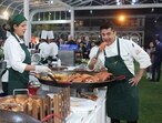 The event menu was curated by Indian celebrity Chef Saby using the Australian ingredients and produce