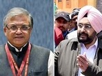 New Delhi, March 14 (ANI): Former bureaucrats Gyanesh Kumar (left) and Sukhbir Singh Sandhu were appointed as the Election Commissioners, in New Delhi on Thursday. New Delhi, March 14 (ANI): Former bureaucrats Gyanesh Kumar (left) and Sukhbir Singh Sandhu were appointed as the Election Commissioners, in New Delhi on Thursday.