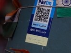 Paytm Layoffs: A QR code for the Paytm digital payment system at a store in Mumbai, India. Paytm Layoffs: A QR code for the Paytm digital payment system at a store in Mumbai, India.