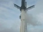 The two-stage rocketship, taller than the Statue of Liberty, blasted off from the company's Starbase launch site near Boca Chica on the Gulf Coast of Texas near Brownsville, on an uncrewed flight to space. The two-stage rocketship, taller than the Statue of Liberty, blasted off from the company's Starbase launch site near Boca Chica on the Gulf Coast of Texas near Brownsville, on an uncrewed flight to space.