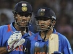 MS Dhoni and Gautam Gambhir MS Dhoni and Gautam Gambhir