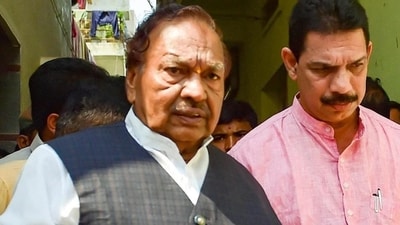 Former Karnataka minister KS Eshwarappa. (HT PHOTO.) Former Karnataka minister KS Eshwarappa. (HT PHOTO.)