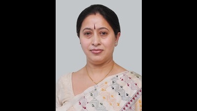 Aarti Gupta, additional director, Information and Public Relations, was promoted as the director of the department on Thursday. She is the first woman officer within the department to become the director. (HT Photo) Aarti Gupta, additional director, Information and Public Relations, was promoted as the director of the department on Thursday. She is the first woman officer within the department to become the director. (HT Photo)