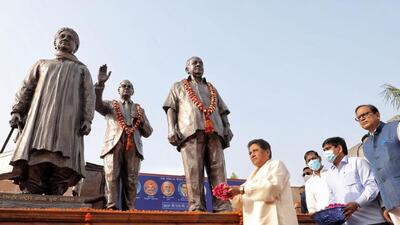 Bahujan Samaj Party chief Mayawati will pay tribute to party founder Kanshi Ram. (FILE PHOTO)