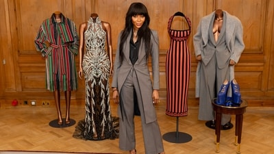 Model Naomi Campbell poses for photographers during a photocall to promote the upcoming exhibition 'Naomi: In Fashion' at the Victoria & Albert Museum celebrating her 40 years in fashion. (Vianney Le Caer/Invision/AP) Model Naomi Campbell poses for photographers during a photocall to promote the upcoming exhibition 'Naomi: In Fashion' at the Victoria & Albert Museum celebrating her 40 years in fashion. (Vianney Le Caer/Invision/AP)