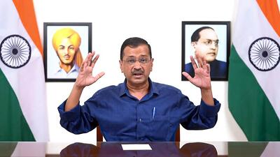 Delhi chief minister Arvind Kejriwal addresses a press conference in New Delhi on Thursday. (PTI Photo) Delhi chief minister Arvind Kejriwal addresses a press conference in New Delhi on Thursday. (PTI Photo)