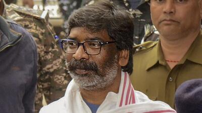 Former Jharkhand chief minister Hemant Soren. (PTI)