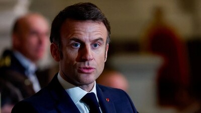 French President Emmanuel Macron (Reuters)