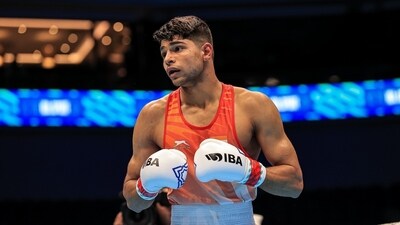 Nishant Dev was the only Indian boxer to reach quarter-finals of Paris Olympics qualifiers (BFI) Nishant Dev was the only Indian boxer to reach quarter-finals of Paris Olympics qualifiers (BFI)