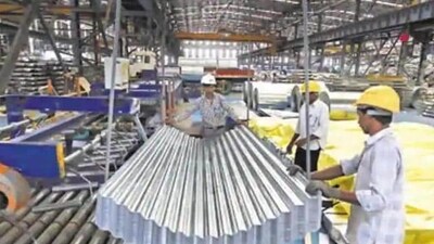 Leasing demand for manufacturing real estate space has increased and is projected to touch approximately 16 million sq ft by the end of 2024, JLL India said in a report. (Photo for representational purposes only) (Bloomberg file photo) Leasing demand for manufacturing real estate space has increased and is projected to touch approximately 16 million sq ft by the end of 2024, JLL India said in a report. (Photo for representational purposes only) (Bloomberg file photo)