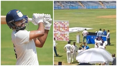 Shreyas Iyer smashed 95 off 111 balls in the Ranji Trophy final (PTI-X) Shreyas Iyer smashed 95 off 111 balls in the Ranji Trophy final (PTI-X)