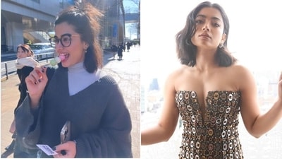 Rashmika Mandanna was in Tokyo for the Anime Awards hosted by Crunchyroll on March 2. (Instagram) Rashmika Mandanna was in Tokyo for the Anime Awards hosted by Crunchyroll on March 2. (Instagram)