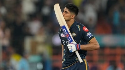Just like Buttler, Shubman Gill came close to shattering Kohli's record. The Gujarat Titans captain amassed 890 runs at IPL 2023 (AP)