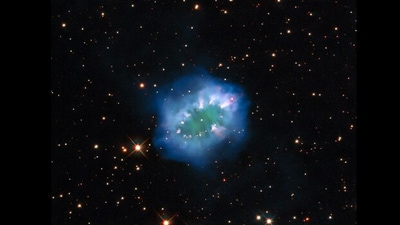 Snapshot of the stunning image of 'cosmic jewellery' shared by NASA. (Instagram/@NASA) Snapshot of the stunning image of 'cosmic jewellery' shared by NASA. (Instagram/@NASA)