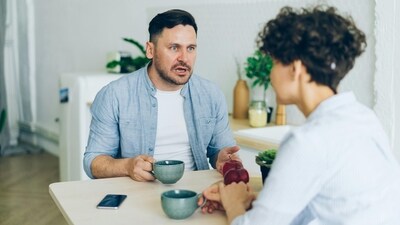 Create a safe space: Make sure you both feel comfortable sharing your thoughts and feelings without judgment. (Pexels) Create a safe space: Make sure you both feel comfortable sharing your thoughts and feelings without judgment. (Pexels)