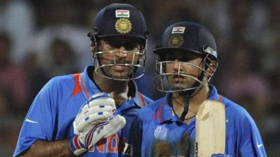 MS Dhoni and Gautam Gambhir