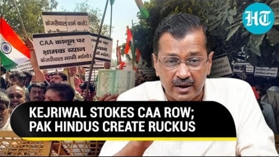 Delhi CAA Storm: Amit Shah Vs Kejriwal Clash; Angry Pak Hindus Demand CM's Apology | Watch