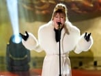Kelly Clarkson performs at the Rockefeller Center Christmas tree lighting ceremony on Wednesday, Nov. 29, 2023, in New York. (Photo by Charles Sykes/Invision/AP) Kelly Clarkson performs at the Rockefeller Center Christmas tree lighting ceremony on Wednesday, Nov. 29, 2023, in New York. (Photo by Charles Sykes/Invision/AP)
