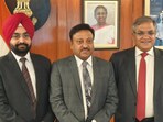 Lok Sabha Election 2024 Date Live: The Election Commission will announce the poll date tomorrow. In the picture, Chief Election Commissioner Rajiv Kumar (M) is accompanied by newly appointed Election Commissioners Sukhbir Singh Sandhu (L) and Gyanesh Kumar.