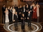 The film Oppenheimer sweeping seven major categories, including Best Picture The film Oppenheimer sweeping seven major categories, including Best Picture
