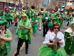 St Patrick’s Day: The colour green is strongly associated with St Patrick’s Day for several reasons.