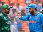 Pakistan captain Babar Azam and India captain Rohit Sharma Pakistan captain Babar Azam and India captain Rohit Sharma