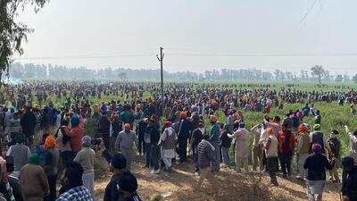 During the hearing, the Haryana government told the court that around 15 police personnel were injured in the February 21 violence and eight cops have named him the “main instigator”. (HT File) During the hearing, the Haryana government told the court that around 15 police personnel were injured in the February 21 violence and eight cops have named him the “main instigator”. (HT File)