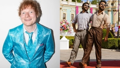 Ed Sheeran has nothing but love for SS Rajamouli's RRR Ed Sheeran has nothing but love for SS Rajamouli's RRR
