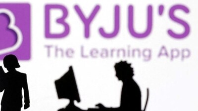 Byju's logo is seen in this illustration. Byju's logo is seen in this illustration.