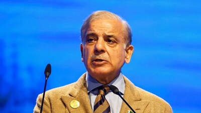 Pakistan's Prime Minister Shehbaz Sharif (Reuters)