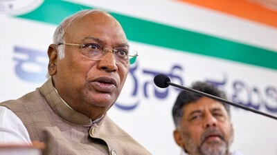 AICC President Mallikarjun Kharge (PTI) AICC President Mallikarjun Kharge (PTI)