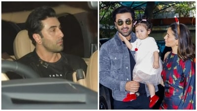 Ranbir Kapoor wore a T-shirt with daughter Raha’s name for Alia Bhatt’s birthday. Ranbir Kapoor wore a T-shirt with daughter Raha’s name for Alia Bhatt’s birthday.