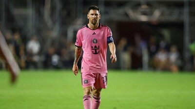 Inter Miami forward Lionel Messi during a match. (USA TODAY Sports via Reuters Con)
