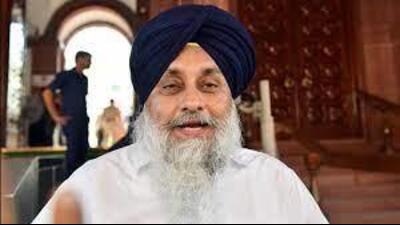 Shiromani Akali Dal (SAD) president Sukhbir Singh Badal Shiromani Akali Dal (SAD) president Sukhbir Singh Badal