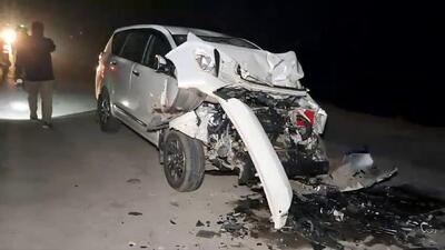 Visuals from the site of the accident. Visuals from the site of the accident.