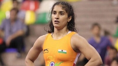 Vinesh Phogat in action. (Vinesh Phogat/Instagram) Vinesh Phogat in action. (Vinesh Phogat/Instagram)