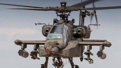In a major capability boost, the Indian Army on Friday raised its first Apache attack helicopter squadron in the desert sector in Jodhpur near the Pakistan front. (File photo) In a major capability boost, the Indian Army on Friday raised its first Apache attack helicopter squadron in the desert sector in Jodhpur near the Pakistan front. (File photo)