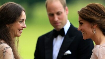 Prince William and Kate Middleton with Rose Hanbury (Instagram) Prince William and Kate Middleton with Rose Hanbury (Instagram)