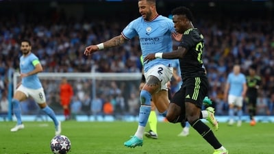Real Madrid will face Manchester City in third quarterfinal Real Madrid will face Manchester City in third quarterfinal