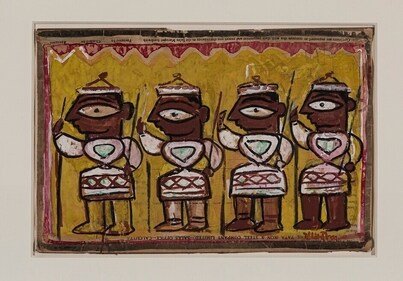Curated by Vaishakhi Mehta, this exhibition has over 100 artworks, all on paper, by 50 artists including Jamini Roy, Dhruva Mistry, Gulammohammed Sheikh, and Jyoti Bhatt to name a few.