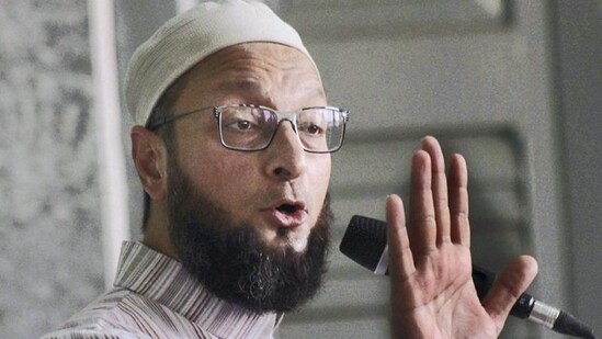 All India Majlis-e-Ittehadul Muslimeen chief Asaduddin Owaisi. (PTI)