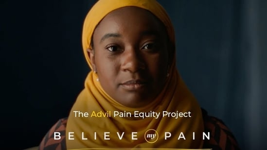 Advil's Believe My Pain campaign for its 2023 Pain Equity Project resurfaces online, sparks 'racism' debate (X, formerly Twitter)