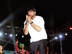 Haryanvi singer Ajay Hooda took to stage at ARSD's fest, Tide, on March 14. Haryanvi singer Ajay Hooda took to stage at ARSD's fest, Tide, on March 14.