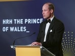 Britain's Prince William delivers a speech as he attends the Diana Legacy Awards at the Science Museum in London, Britain, March 14, 2024. Arthur Edwards/Pool via REUTERS