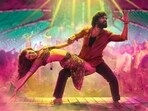 Allu Arjun and Samantha Ruth Prabhu in Pushpa song Oo Antava. Allu Arjun and Samantha Ruth Prabhu in Pushpa song Oo Antava.