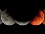 Lunar eclipse coincides with Holi 2024: The lunar eclipse expected to occur on March 25 will be a Penumbral lunar eclipse.(hindustantimes.com)