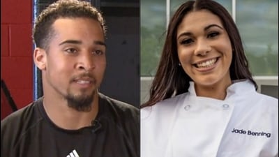 Blaise Taylor is charged with the murder of his pregnant girlfriend Jade Benning (X, formerly Twitter)