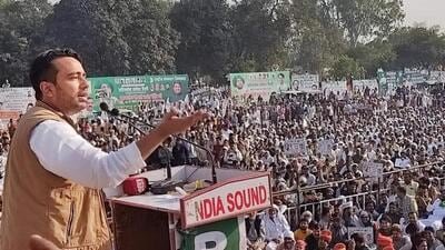In 2019, former Union minister Ajit Singh’s son and current RLD chief Jayant Chaudhary lost the election in Baghpat. (FILE PHOTO) In 2019, former Union minister Ajit Singh’s son and current RLD chief Jayant Chaudhary lost the election in Baghpat. (FILE PHOTO)