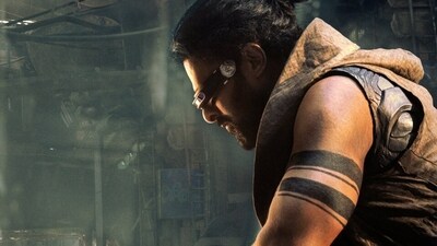 Prabhas in a still from Kalki 2898 AD Prabhas in a still from Kalki 2898 AD
