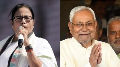 West Bengal chief minister Mamata Banerjee and Bihar CM Nitish Kumar West Bengal chief minister Mamata Banerjee and Bihar CM Nitish Kumar